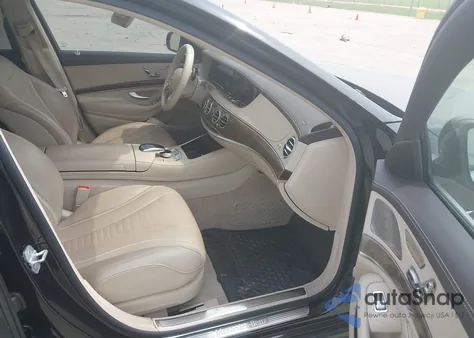 2015 Mercedes-Benz S 550 4Matic из США, поврежденный, VIN WDDUG8FB5FA143491